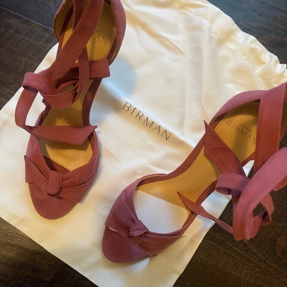 Alexandre Birman BRAND NEW dusty rose suede heels! - Picture 4 of 10